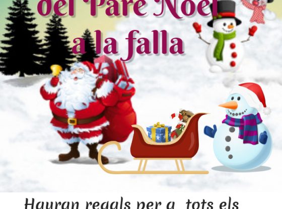 visita papa noel falla